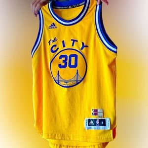 Steph curry adidas jersey size youth medium